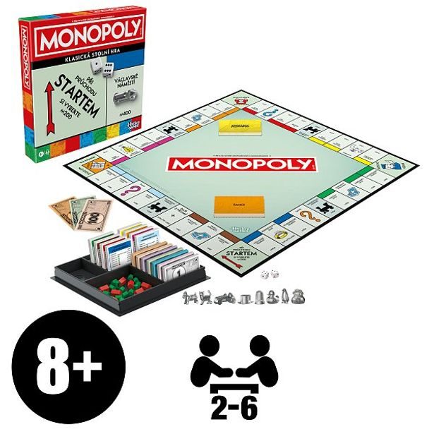 HASBRO - gaming HASBRO - MONOPOLY Classic CZ verze