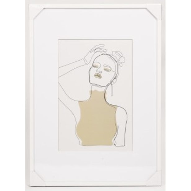 Hama rámeček dřevěný KOPENHAGEN, bílá, 50x70 cm