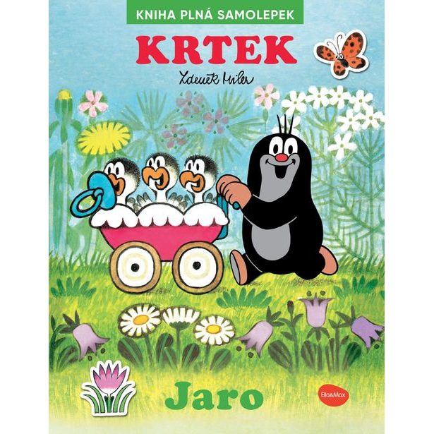 KRTEK a JARO ─ Kniha samolepek