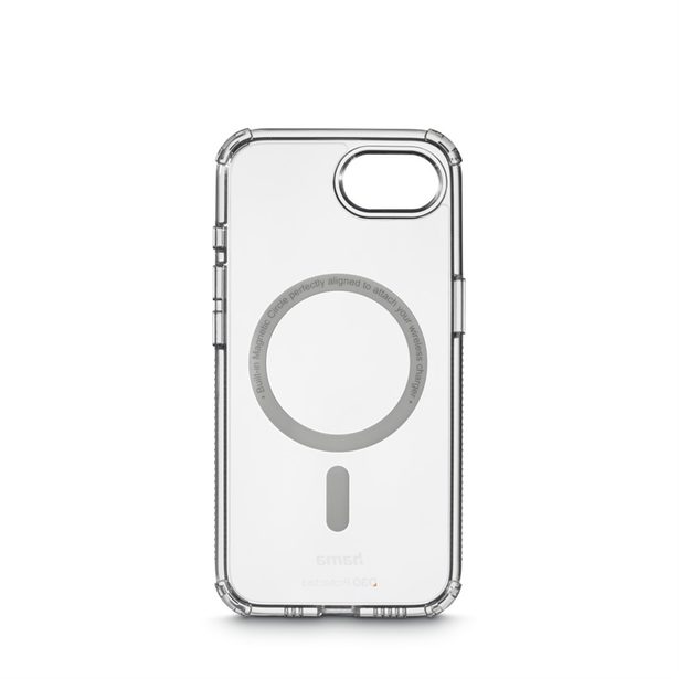 Hama Extreme Protect, kryt pro Apple iPhone 16e, magnetický, D3O®, nežloutne, průhledný