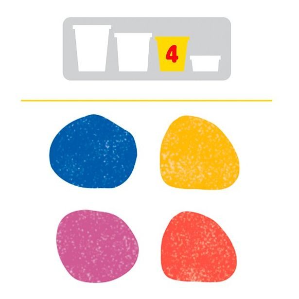 HASBRO - Play-Doh HASBRO - Play-Doh 4ks kelímků metalické barvy