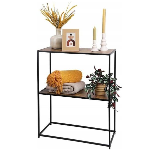 HOMESTYLING Úložný regál 2 police 85cm KO-DD1000560