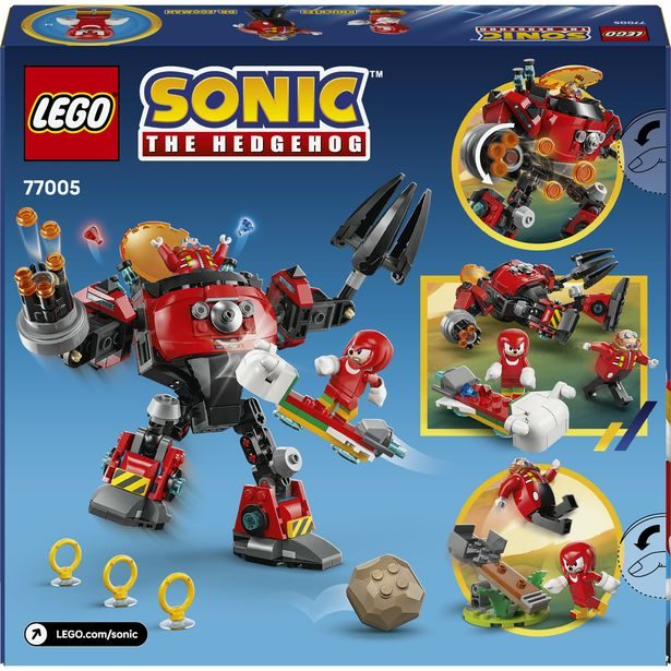 Knuckles vs. Dr. Eggman: Robotický oblek Egg Crusher