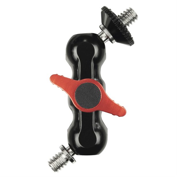 Hama Twin Ball 72, rameno s 2 kulovými klouby pro kruhová LED světla, 2x 1,4", 7,2 cm