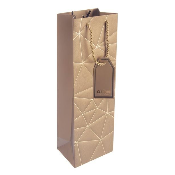 Dárková taška mřížka 12x9x36 cm