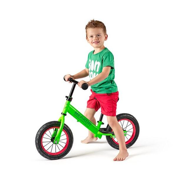 Odrážedlo CROSS zelené s bantamy, kovové