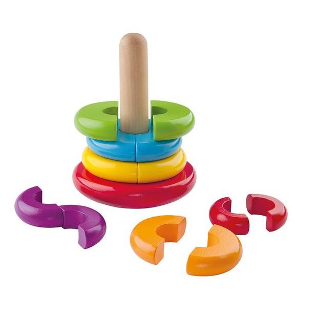 Magnetická skladacia pyramída - vĺčik