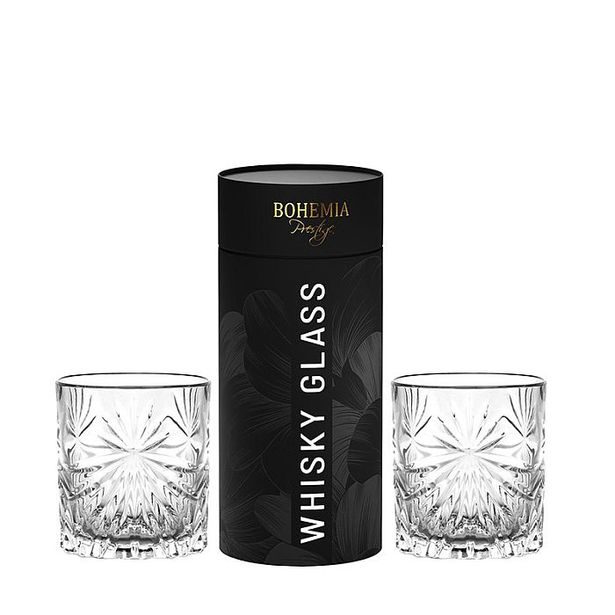 sklen. 320ml, 2ks, BOHEMIA PR. FIORE, whisky, DB