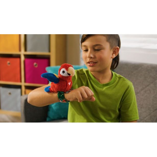 STEPPOS Happy Yappers Papoušek - červený