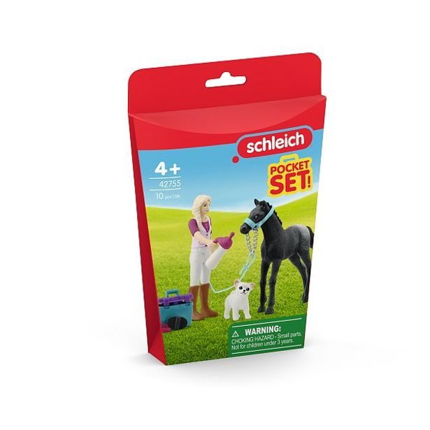 SCHLEICH Péče o koně s hříbětem plemene Appaloosa, hrací sada