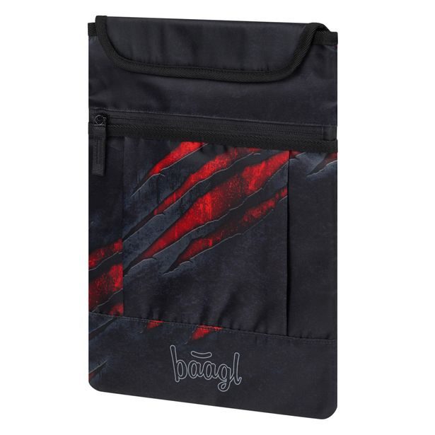 BAAGL SET 5 Core Láva: batoh, penál, sáček, ledvinka, obal na notebook