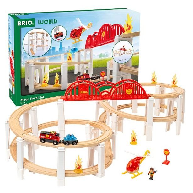 BRIO Vláčkodráha megaspirála