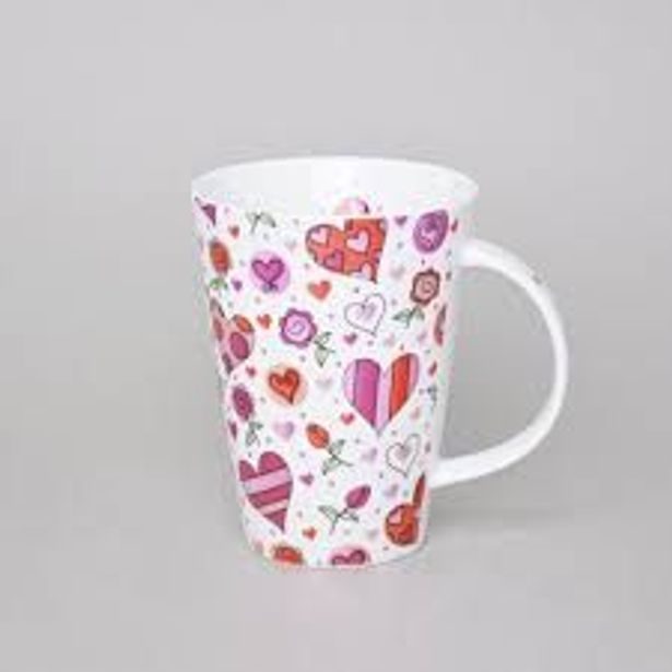 hrnek 350ml MONZA-ZAMILOVANÁ SRDCE, čes.porcelán