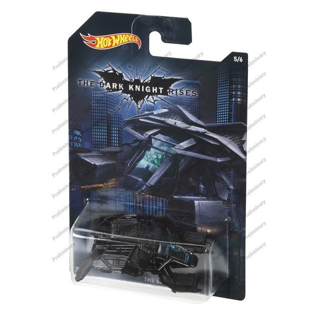 HW TÉMATICKÉ AUTO - DC BATMAN ASST