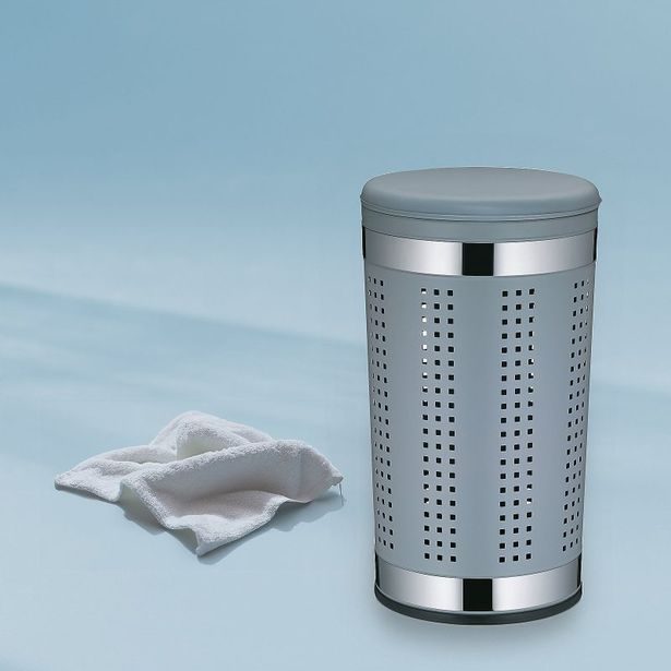 KELA Koš na prádlo SEVILLA světle šedý KL-21819