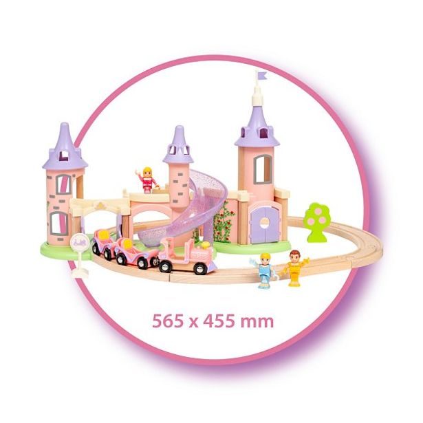Disney Princess Zámecká vlaková sada
