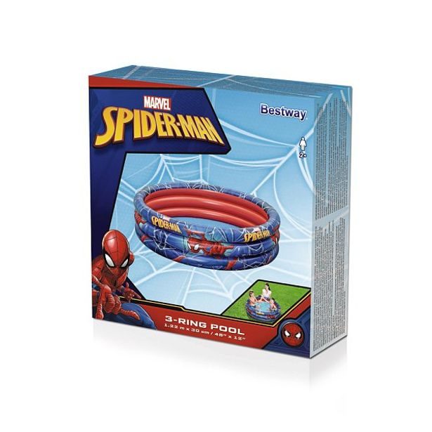 Nafukovací bazének - Spiderman, průměr 1,22m, výška 30cm
