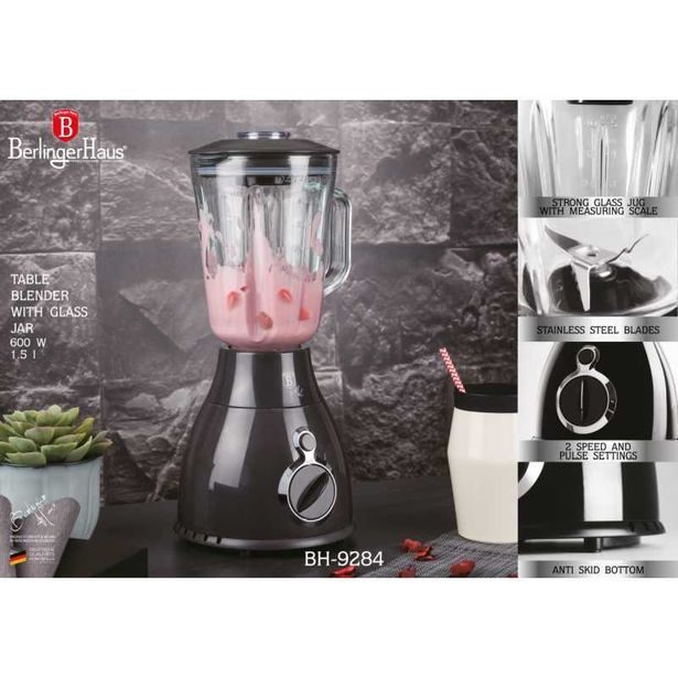 BERLINGERHAUS Mixér stolní 1,5 l Carbon PRO Line BH-9284