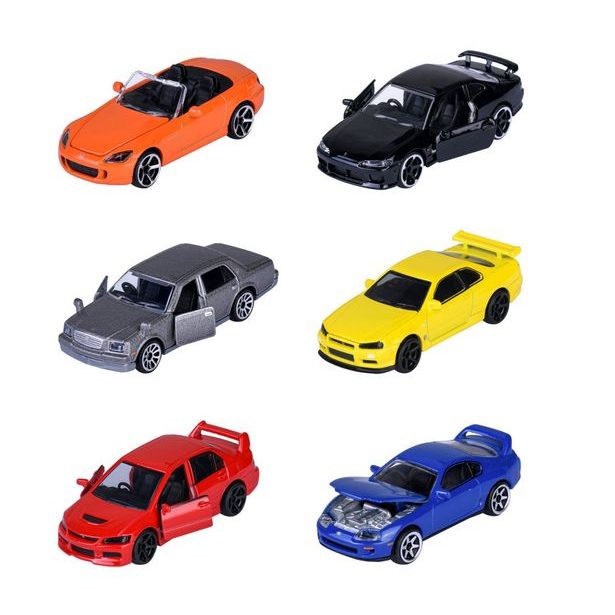 JDM Legends Autíčko Premium, 6 druhů