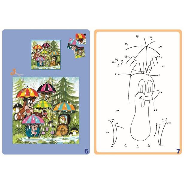 Activity book A4 - Krtek a zvířátka