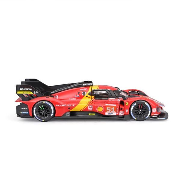 Bburago 1:24 Ferrari Racing - 499P LMH - Red #51