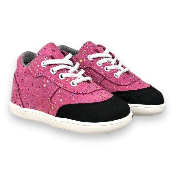 Dětská kožená obuv Jonap - Růžová bublina