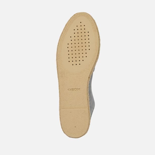 Šedé dámské slip on Geox Lampedusa