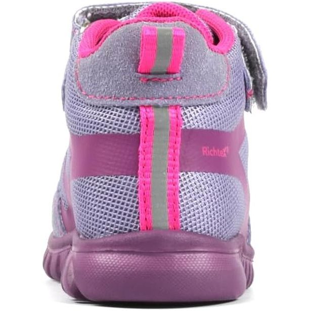 Dětské boty Richter Wallaby s membránou - růžovo šedé
