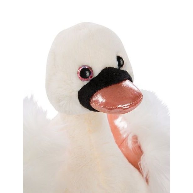 NICI NICI plyš Love Bílá labuť 35cm, GREEN