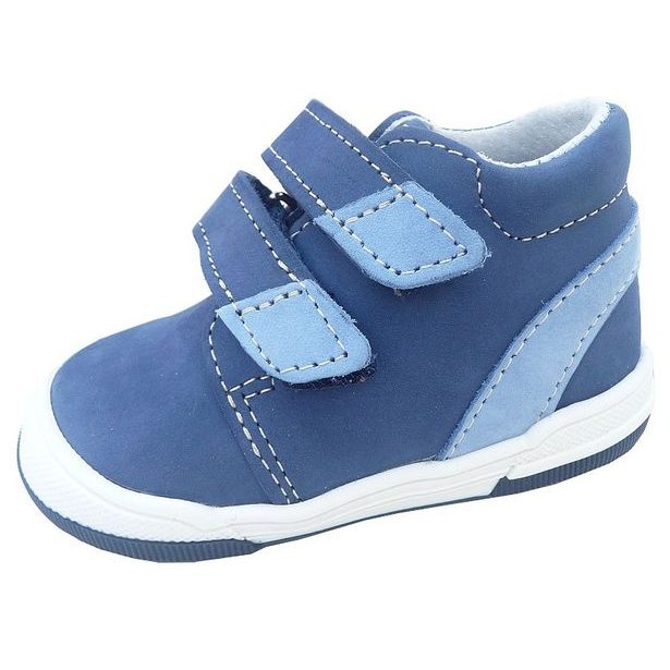 Dětská kožená obuv JONAP 022V modrá