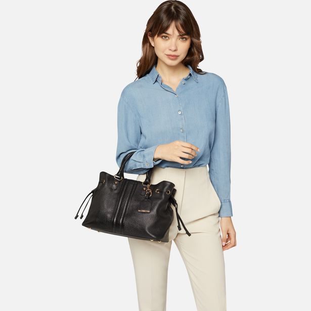 Černá dámská kabelka Geox Bag