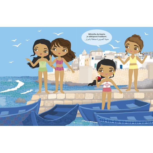 Šaty pro LOUNU – Kniha samolepek Baagl