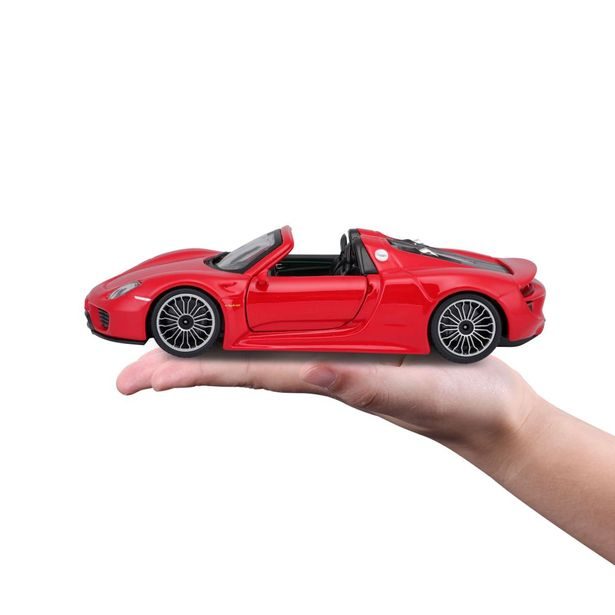 Bburago 1:24 Plus Porsche 918 Spyder Red