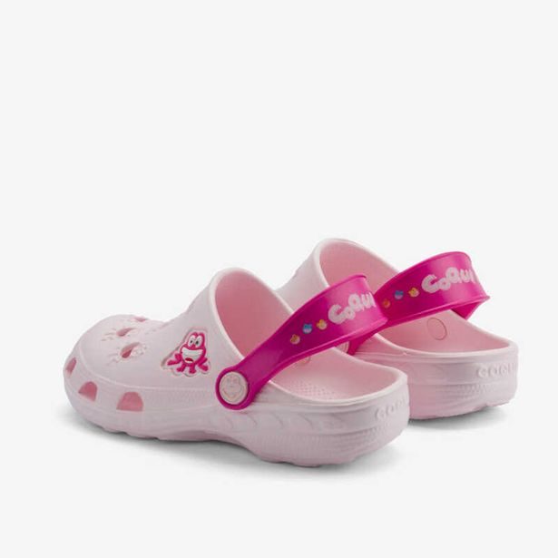 Coqui dětské sandály LITTLE FROG 8701 pale pink/fuchsia