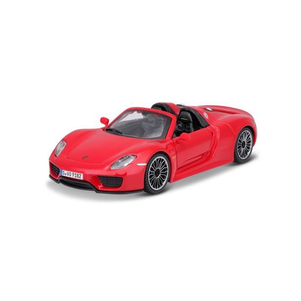 Bburago 1:24 Plus Porsche 918 Spyder Red