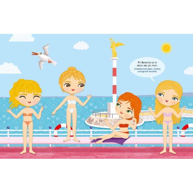 Šaty pre SÁRU ─ Kniha samolepiek Baagl