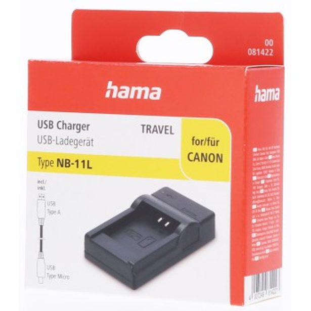 Hama USB foto nabíječka pro Canon NB-11L
