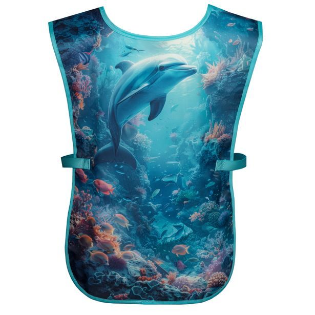 BAAGL Dětská zástěra Delfín