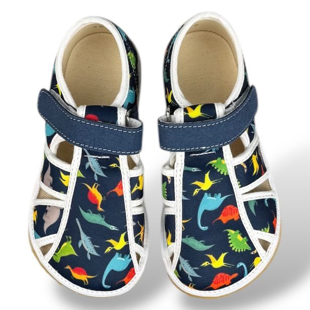 Dětské barefoot bačkory Jonap - Dino