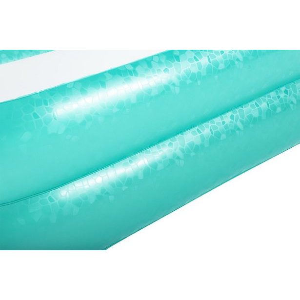 Modrý čtyřhranný rodinný bazén 201 x 150 x 51cm