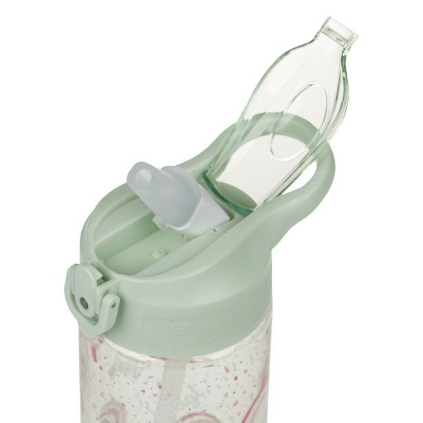 BAAGL Tritanová láhev na pití s brčkem Duha 500 ml