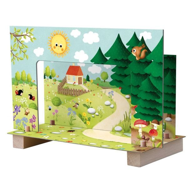 Magnetické divadlo se zvířátky do pohádky