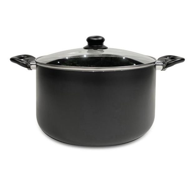 KITCHISIMO HRNEC SE SKL.POKLICÍ NERO KITCHISIMO 24X13CM 5,5L_hamashop