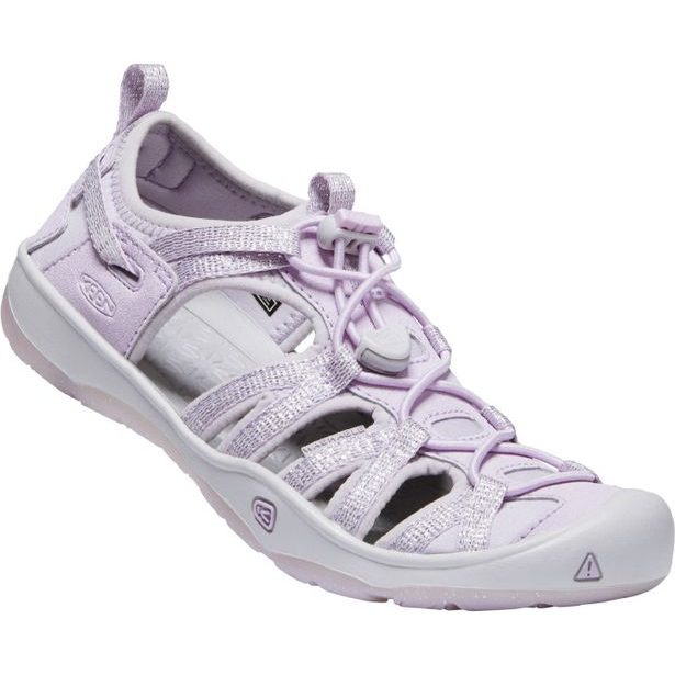 MOXIE SANDAL YOUTH lavender fog/metallic