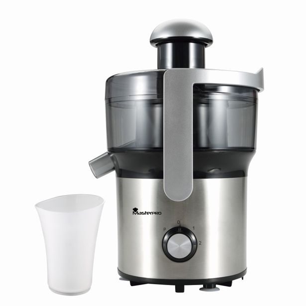 MASTERPRO Odšťavňovač FOODIES 350W stříbrný BGMP-9001