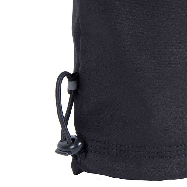 Softshellové nepremokavé nohavice podšité fleecom čierne