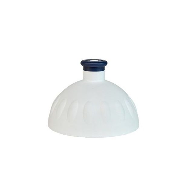 Zdravá láhev - víčko bílé/zátka modrá 533