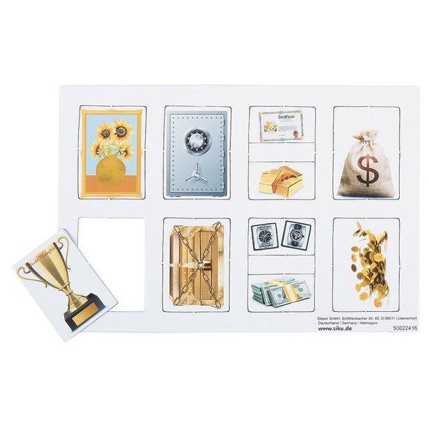 SIKU SIKU Super - bezpečnostní auto pro přepravu peněz a cenností s nálepkami, 1:50