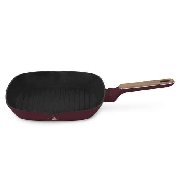 BERLINGERHAUS Grilovací pánev s titanovým povrchem 28 cm Leonardo Nordic Collection BH-8297