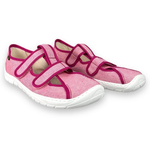 FARE BARE Domácí obuv - Růžové